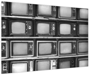 Obraz - Retro televízie (90x60 cm)