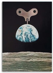 Gario Obraz na plátne Planéta Zem ako hracia skrinka - Lili Chartrand Rozmery: 40 x 60 cm