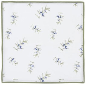 6ks bavlnená servítka s olivami Olive Fields - 40*40 cm