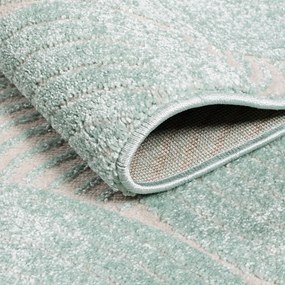 Dekorstudio Jednofarebný koberec FANCY 647 - mentolový Rozmer koberca: 140x200cm