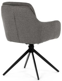 Autronic BONTEC Jedálenská stolička, sivá, látka, DCH-P3174 GREY2 Farba: Šedá