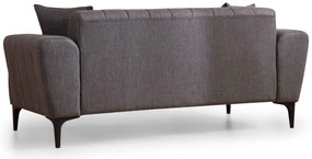 Dvoumístná pohovka Hamlet 180 cm šedá