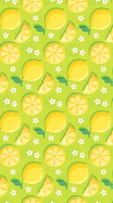 Plážová osuška LEMONS 100x180 cm zelená, 100% mikrovlákno