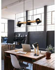 Eglo 43047 - Stolná lampa HORNWOOD 1xE27/28W/230V