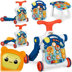 Ricokids vzdelávací stôl 4v1 modrý 781900