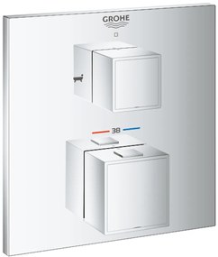 Termostat Grohe Grohtherm Cube bez podomietkového telesa chróm 24155000