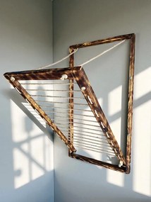 Nový úzky sušiak na stenu, sušiak na bielizeň, sušiak na prádlo - dobré recenzie - štýl do domácnosti, nábytok do domu, nábytok do bytu