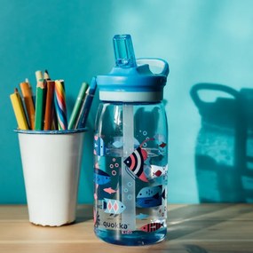 Plastová fľaša s náustkom Glow Kids Sea Life 580 ml