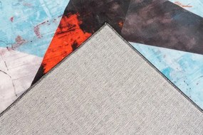 Protišmykový koberec NOVO mramor / trojuholníky