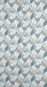 ZÁVES NA KRÚŽKOCH AMELA 140X250 CM LISTY