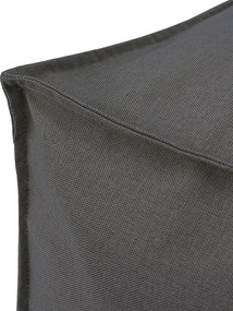 Záhradný puf farba produktu hnedá látka vonkajšie, zapletaná