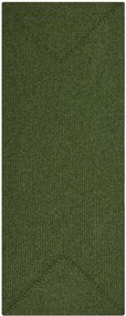 NORTHRUGS - Hanse Home koberce Kusový koberec Braided 105554 Green – na von aj na doma - 80x150 cm