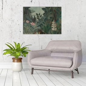 Obraz - Henri Rousseau, The Equatorial Jungle, reprodukcia (70x50 cm)