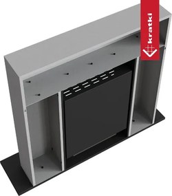 Voľne stojaci biokrb Whiskey 2 Granito