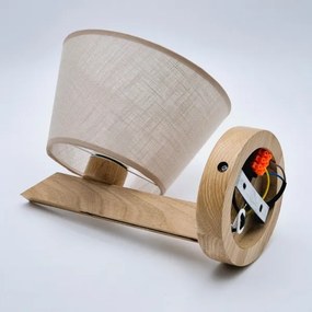 Nástenné svietidlo ANTONIO 1xE14/40W/230V dub