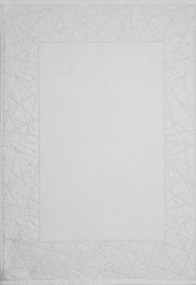 Kúpeľňový koberček NIKA 01 biely