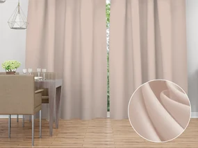 Biante Dekoračný záves Rongo RG-089 Svetlo béžový 140x140 cm