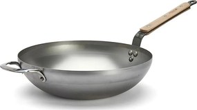 De Buyer 5717.32 - Panvica Wok MINERAL B BOIS 32 cm