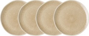 Béžové kameninové taniere v súprave 4 ks ø 27 cm Viola – House Nordic