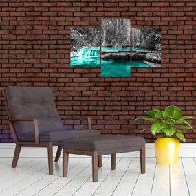 Obraz - Zimná rieka (90x60 cm)
