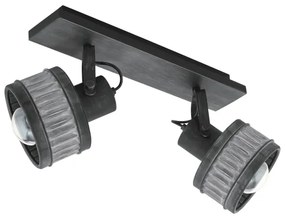 Eglo 43445 - Bodové svietidlo TURROCK 2xE27/28W/230V