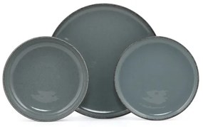 Jedálenská súprava 18 ks modrá/porcelán