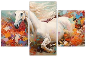 Obraz - Maľba koňa (90x60 cm)