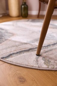 Koberec RAGOLLE Argentum 63618 7270 kruh