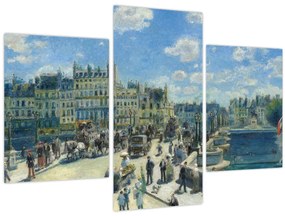 Obraz - Auguste Renoir, Pont Neuf, Paris, reprodukcia (90x60 cm)