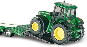 SIKU Farmer – ťahač s podvalníkom a traktormi John Deere, 1:87