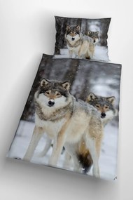 3d obliečky Wolf 140x200 cm