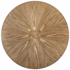 Signal AMADEO stôl FI 80 cm, orech/čierny mat.