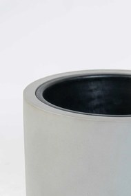 Kvetináč ESCADA, sklolaminát, výška 40 cm, beton design
