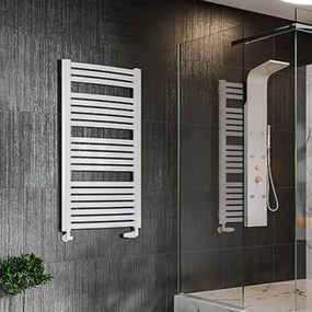BPS-koupelny Kúpeľňový radiátor Zeven W 17570-11, pripojenie typ 11, 68x172,5 cm, biela RAL 9016