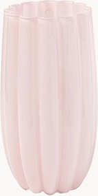 Ručne fúkaná sklenená váza Melon, V 38 cm