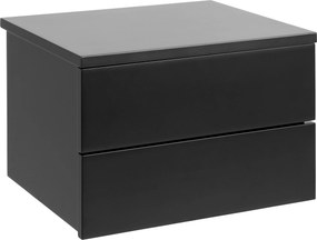 XXXLutz NOČNÝ STOLÍK, čierna, 37/25/32 cm MID.YOU - Online Only spálne - 001749085205