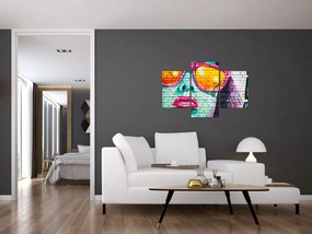Obraz - Graffiti (90x60 cm)