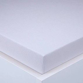 Napínacia plachta na posteľ froté EXCLUSIVE biela 180 x 200 cm