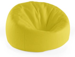 Sablio Sedací vak Cocoon Žltá 2 - 115 x 75 cm x 45 cm