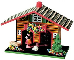 Drevená meteostanica Trenkle B 809 Chalúpka (12 cm) – tradičná nemecká kvalita