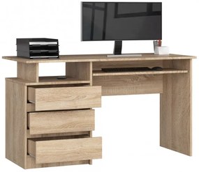 Kancelársky stôl CLP 135 cm sonoma