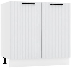 Skrinka do kuchyne Kate d80 svetlosivá mat