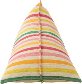 Farebný sedací vak z recyklovanej bavlny Cocoon Stripes - 150*100*40 cm