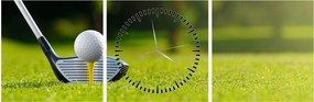 Obraz - Golf (s hodinami) (90x30 cm)