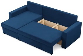 Rohová rozkladacia sedačka NEO Kronos granátový