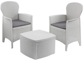 Záhradný set TREE, 3-dielny, biela I.P.A.E-Progarden