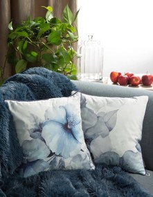 DEKORAČNÁ OBLIEČKA NA VANKÚŠ VELVET 141 45X45 CM KVETY