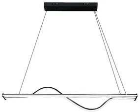 LED Stmievateľný luster na lanku LED/70W/230V 3000-6500K + diaľkové ovládanie