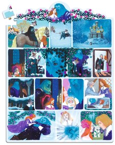 Rozprávkové puzzle - Kráska a zviera - 100 ks