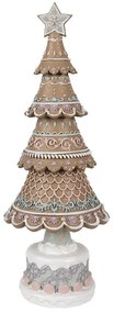 Dekorácia vianočný perníkový stromček Gingerbread Tree - Ø 13*33 cm